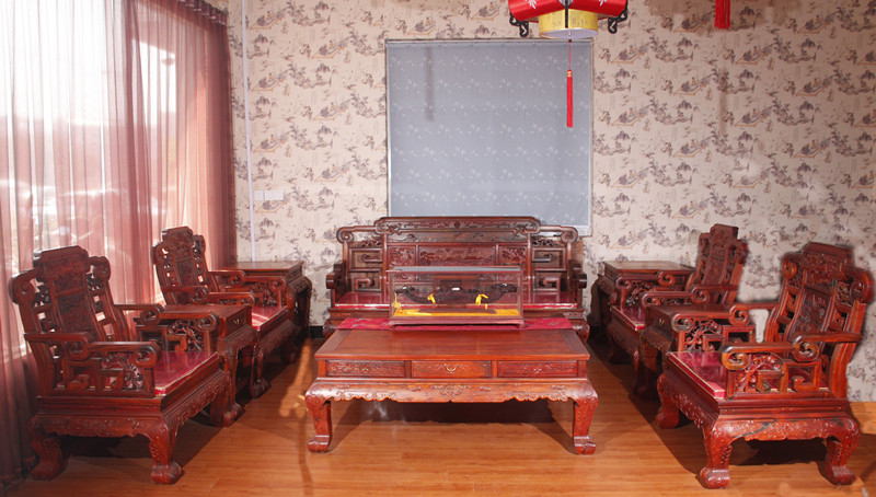 大红酸枝家具价钱
